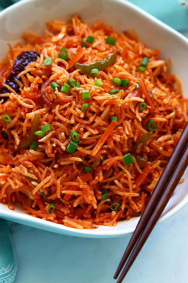 Schezwan Veg Fried Rice